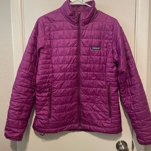 Patagonia Women's Vibrant Purple Puffer Jacket